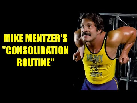 MIKE MENTZER’S “CONSOLIDATION ROUTINE” (AN IN DEPTH PRESENTATION) #mikementzer  #gym  #motivation