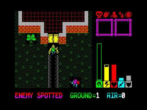 Lords of Chaos level 1 max points Walkthrough (ZX Spectrum)