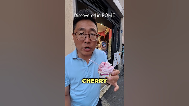 Loved this Gelato flavor in Rome