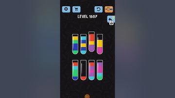 Water Color Sort Level 1687