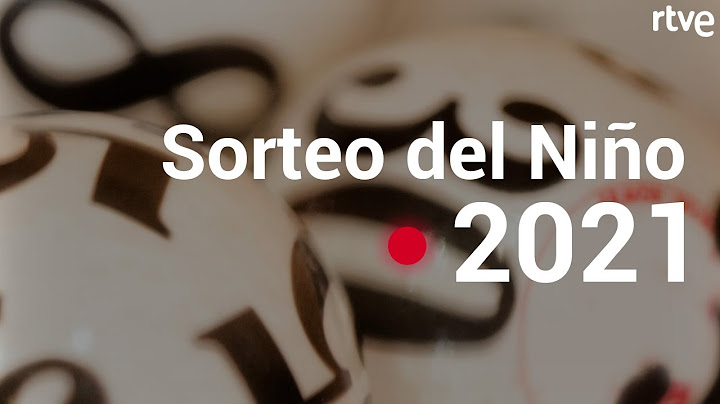SORTEO DE LA LOTERÍA DEL NIÑO 2021 EN DIRECTO