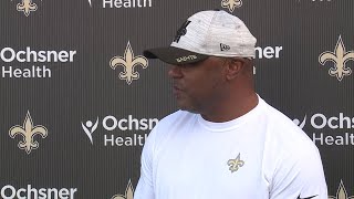 Saints defensive coordinator Joe Woods talks Atlanta loss and previews matchup with Detroit