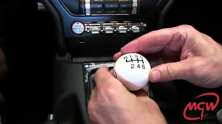 Proper Installation of MGW Classic Style Shift Ball ( and jam nut )