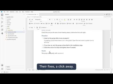 Visual DITA - publishing & validation rules