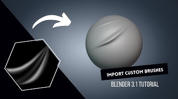 Import 3D Alpha custom brushes into blender 3.1