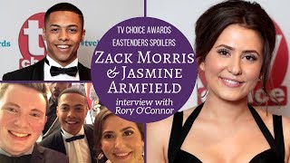 EastEnders: Zack Morris & Jasmine Armfield interview with Rory OConnor | @jasarmfield @_Zack_Morris