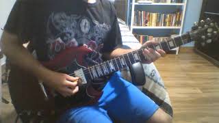 AC/DC - Rocking All The Way Guitar Solo Cover