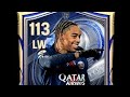 Review barcola over 114 🐐 fc mobile 