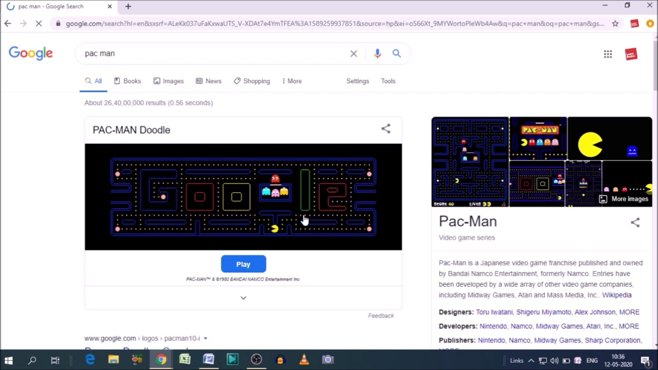 A Consuming Experience: How to play Google Pacman - rules, tips