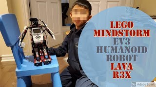 LEGO MINDSTORMS EV3 Humanoid Robot LAVA R3X