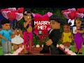 MY BOYFRIEND PLANNED A SURPRISE PROPOSAL CAUGHT HIM BUYING A RING Bloxburg Family Rolplay 