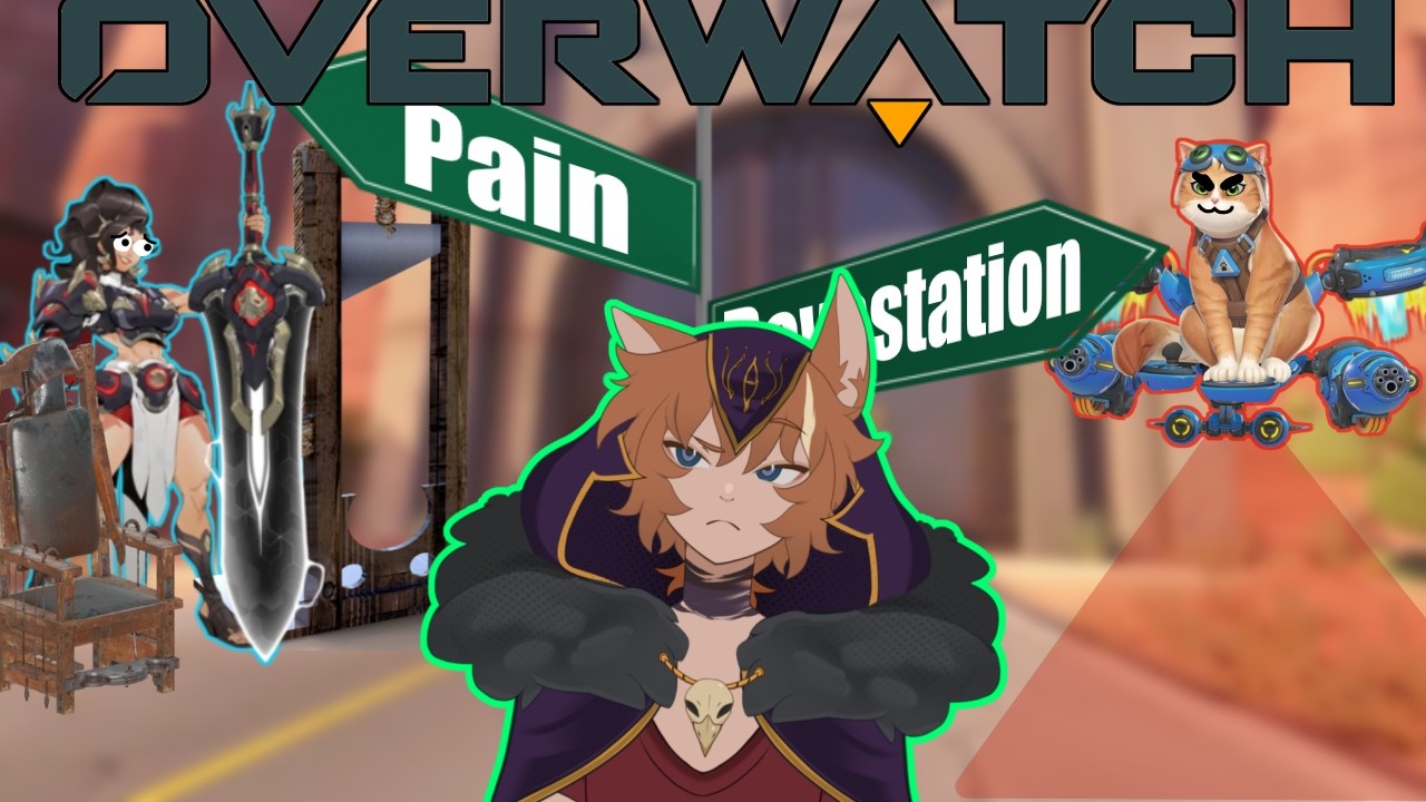 [ENG VTuber] Overwatch But It's All Pain