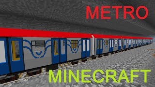 ПОЕЗД МОСКВА, Ема, Еж3, Русич, Номерной В МАЙНКРАФТ // REAL TRAIN FROM MOSCOW METRO IN MINECRAFT