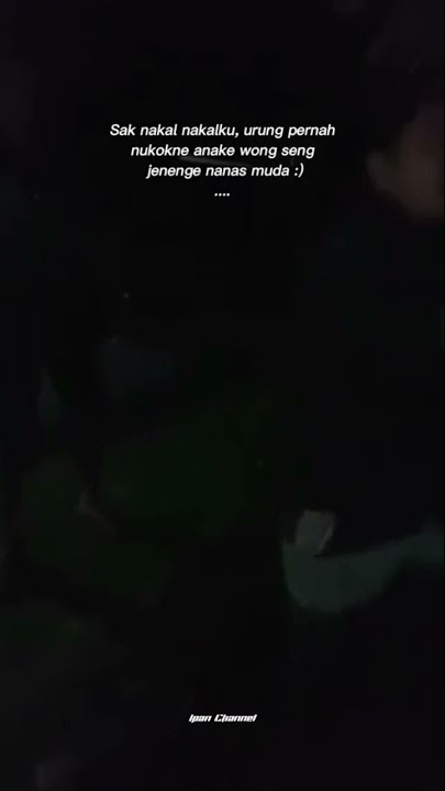 STORYWA 30DETIK 🔥|| STATUS WA 30DETIK TERBARU 2022 || STORYWA KEREN - ipan channel