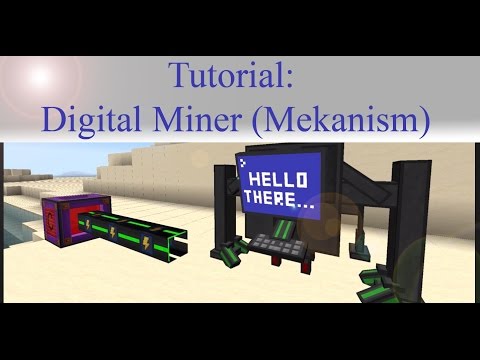 Minecraft Mekanism x4 & x5 Ore Processing Tutorial 