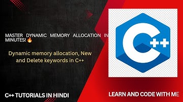 Dynamic Memory Allocation in C++ | new and delete keyword  Explained!