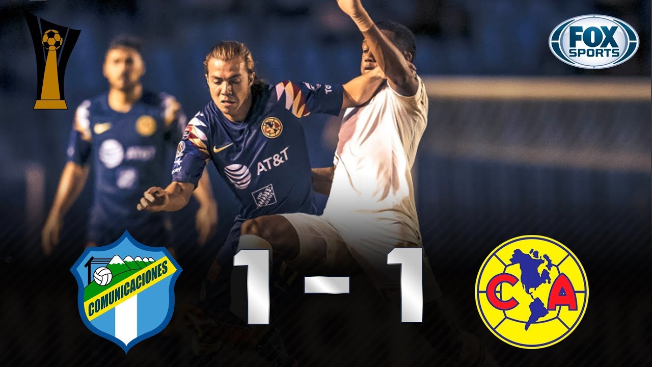 Comunicaciones Club America 1 1 Goles Octavos De Final Ida Concacaf Liga De Campeones Youtube