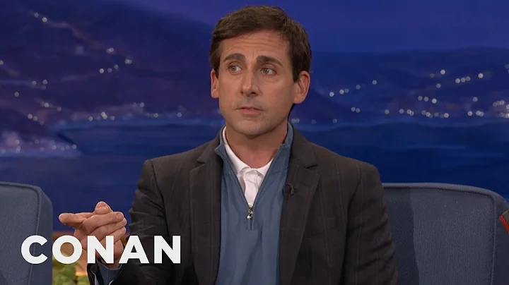 Steve Carell Scopes Out The Set | CONAN on TBS
