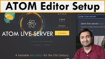 Install Atom Text Editor Complete Setup