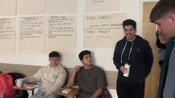 Week 42 (Dogme Course) - Day 3 - Part 2 - AM Class (Teaching Unplugged)