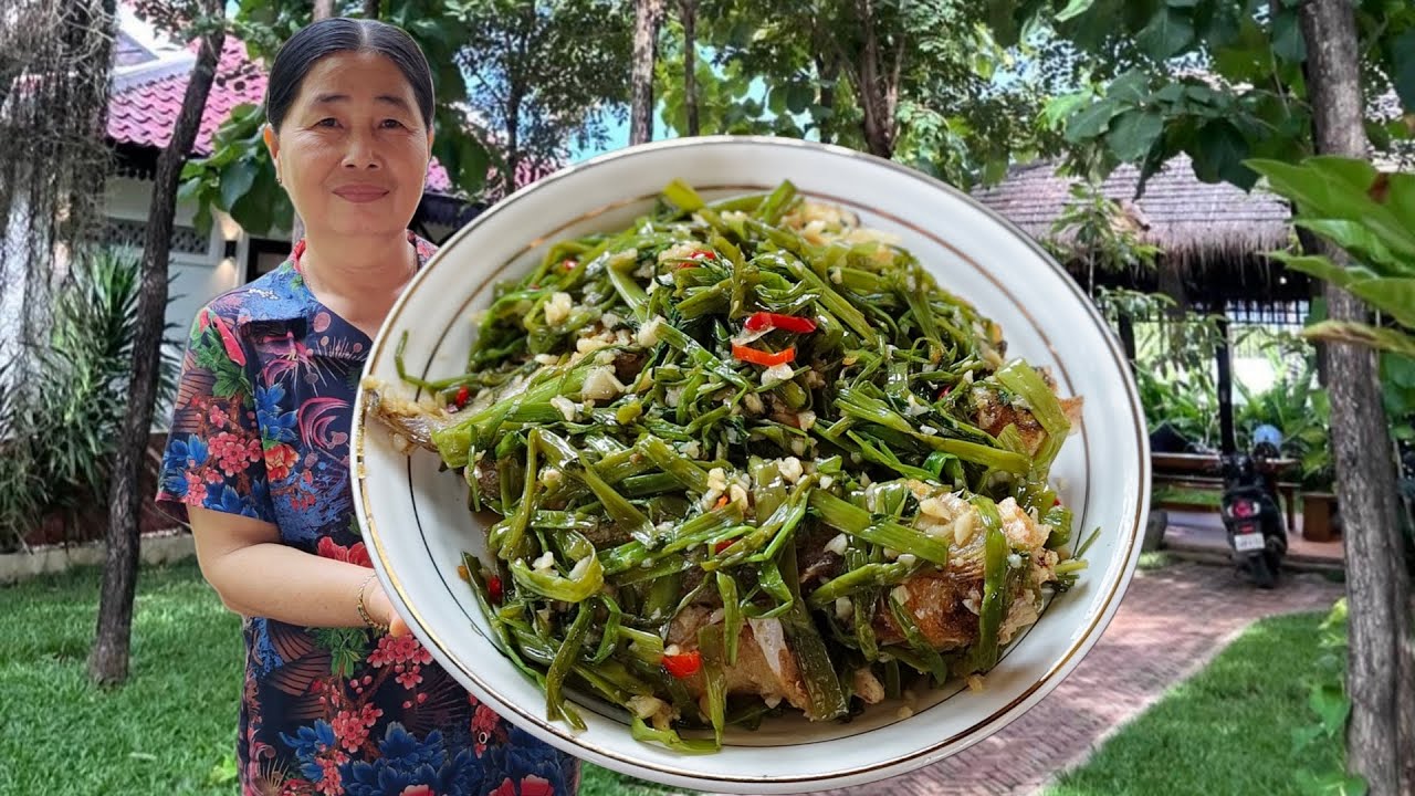 ត្រីកេះបំពងជូរអែមបន្លែត្រកួនមានរសជាតិឆ្ងាញ់ណាស់-Cambodia food/Dara Cooking