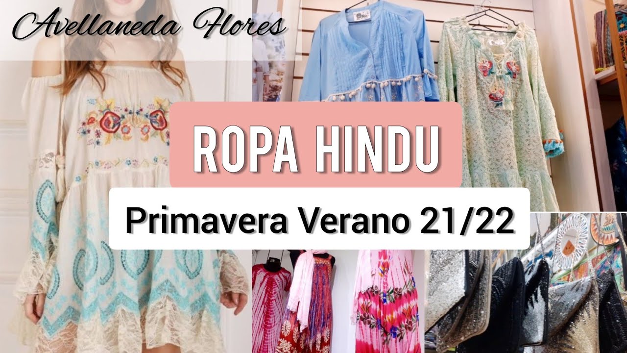 Ropa HINDU de Mujer 😍- Avellaneda Flores- Estilo HIPPIE CHIC Boho Bohemio Primavera Verano - YouTube