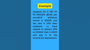 #TDS #tax #Taxonomics