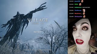 🔴Lady Dimitrescu Plays Resident Evil Village (and fails) | Resident Evil 2 | Kursed Vtuber