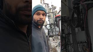 Ek site par do Cisco 5G equipment information  Telecom work
