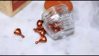 Avon Anew Vitamin C Capsules review by Sahar|كبسولات فيتامين سي من آفون