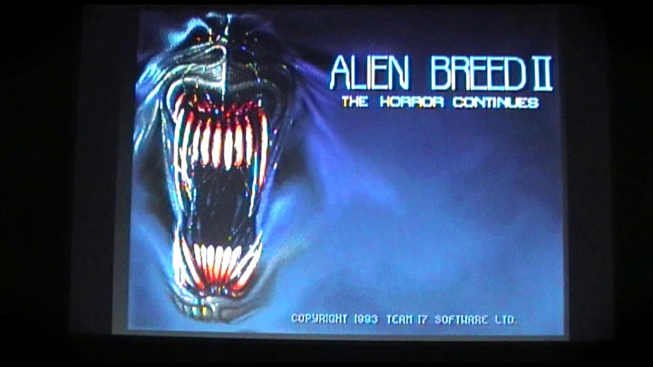 Alien Breed 2: The Horror Continues AGA A1200 A4000 Game play with ...