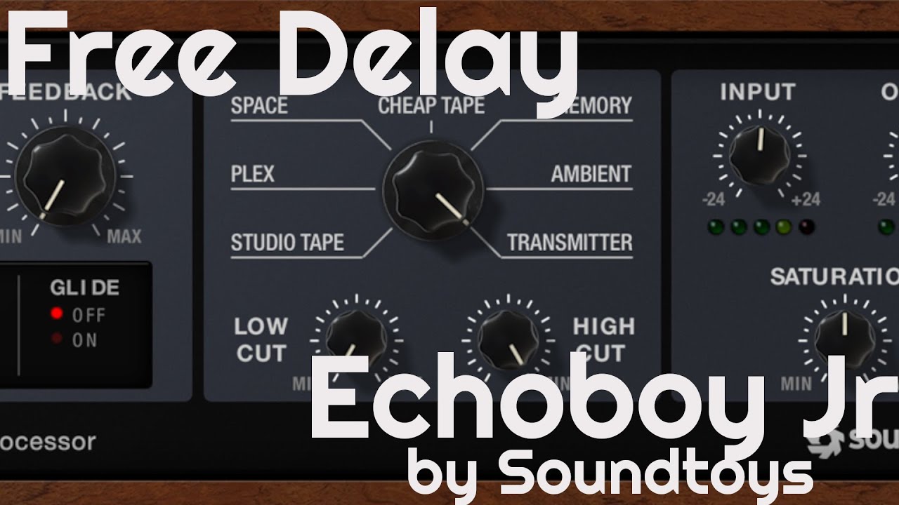 Free Delay - Echoboy Jr by Soundtoys (No Talking)