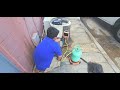 AC Repair Katy Learning on the Job – First R22 Charge in the Field #HVAC #hvactech #hvaclife
