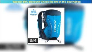 Discount SM Size AONIJIE C9104 Ultra Vest 18L Hydration Backpack Pack Bag Soft Water Bladder Flask•