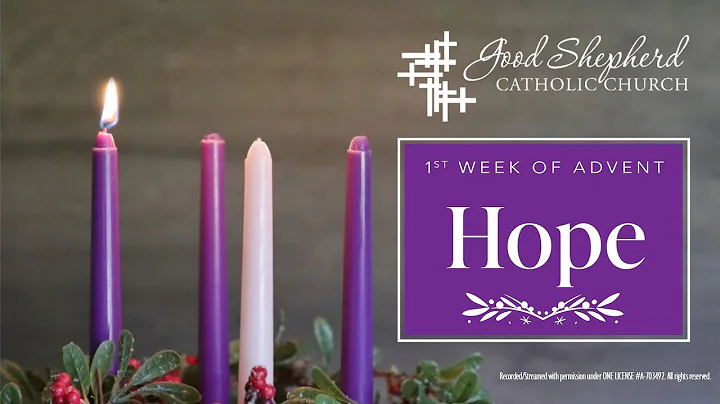 November 30, 2025, 9:30 AM 1st Sunday of Advent
