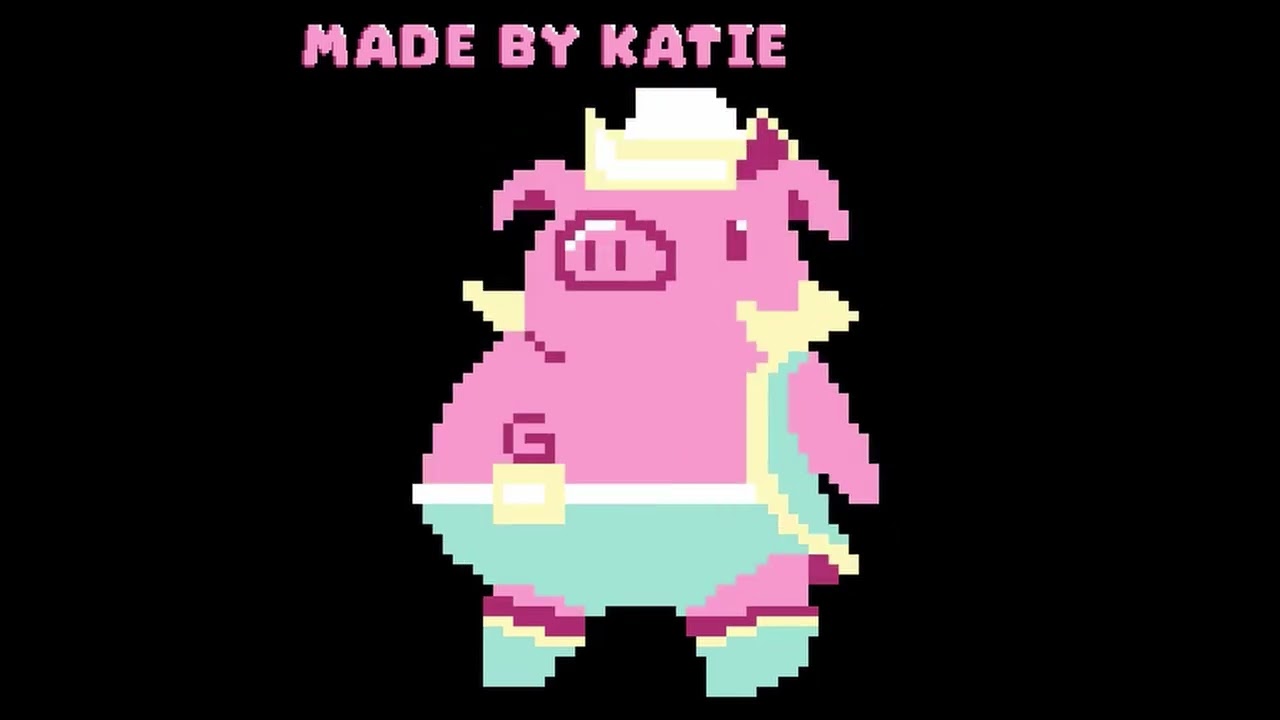 Pixel Pig Animation 