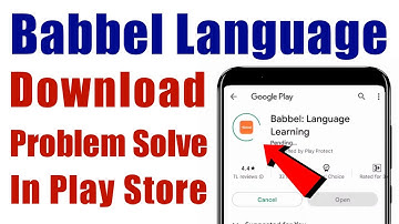 How to not install Babbel Language app download problem solve on play store ios