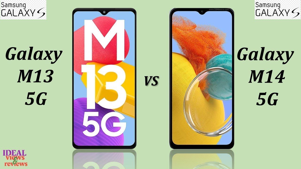 Samsung Galaxy M14 5G vs Galaxy M13 5G: A comparison
