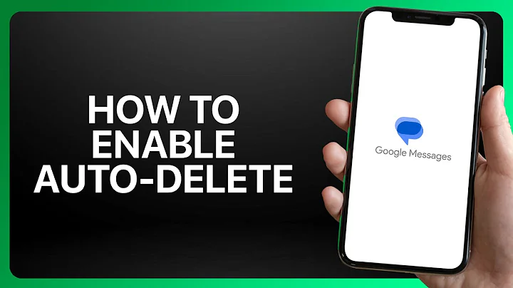 How To Enable Auto Delete in Google Messages Tutorial