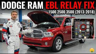 Where is the EBL Relay on a 2013-2018 Dodge Ram? (1500 / 2500 / 3500)