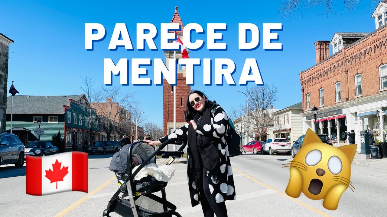 CONHEÇA O INTERIOR DO CANADÁ - cidade mais fofa que eu já vi ♡ Vlog da Jess