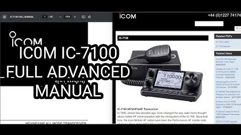 ICOM IC-7100 FULL ADVANCED MANUAL-LINK