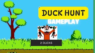 2 Ducks  HUNT DUCK (1984). Gameplay rememorando este juego de Nintendo NES #Retroplay