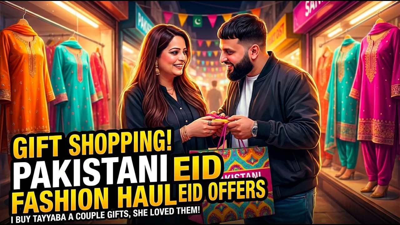 EID AND RAMADAN SPECIAL OFFERS FOR CLOTHES, I BUY TAYYABA SOME GIFTS, SHE LOVED THEM!!!