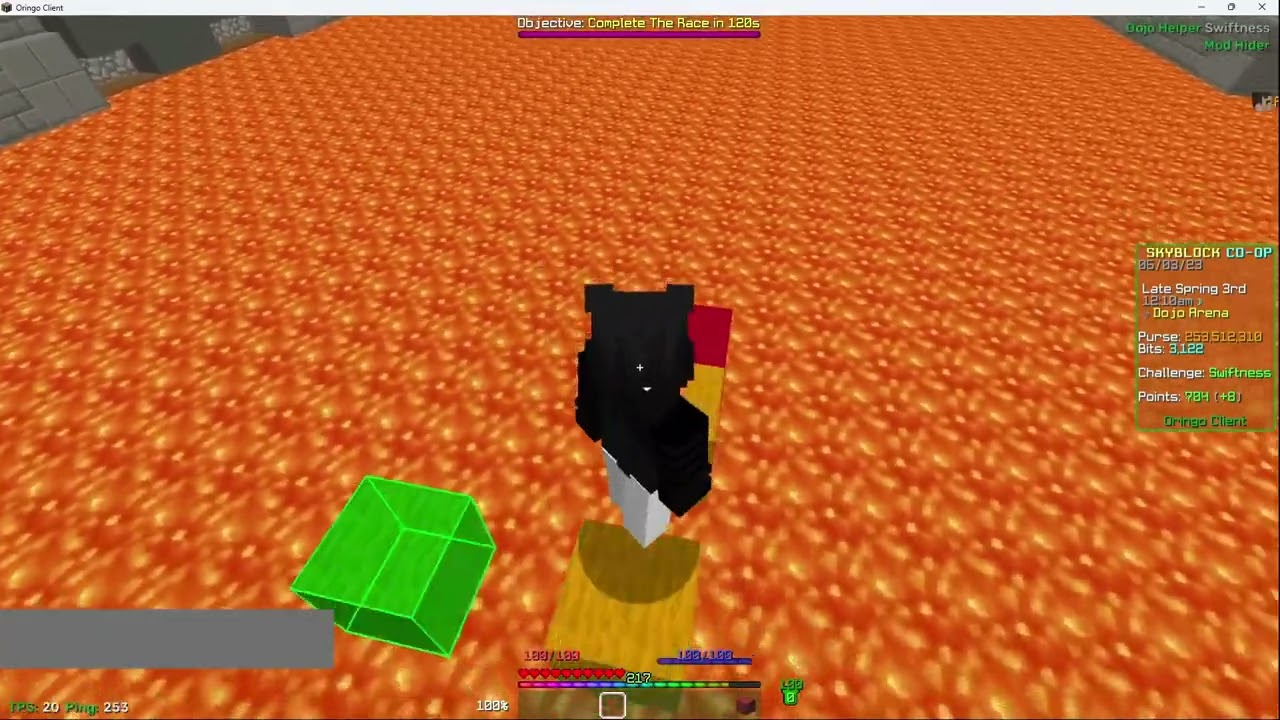 Auto Dojo｜Oringo support crack｜Hypixel skyblock