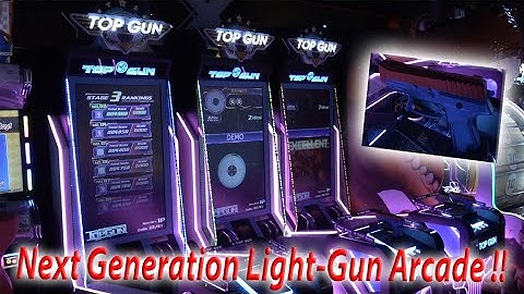 Top Gun Light-Gun BRAND NEW Arcade Machine by Yuto 😲 /  / Level One Bergen op Zoom