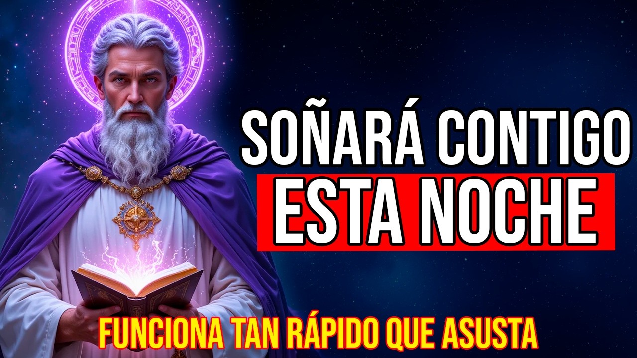 En 2 minutos TE PIENSA (ritual de PENSAMIENTO MAGNÉTICO) -ORACIÓN PODEROSA SAN CIPRIANO TE LLAMA HOY