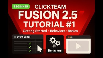 Clickteam Fusion 2.5 - Tutorial Number 1 (Getting Started and Behaviors)