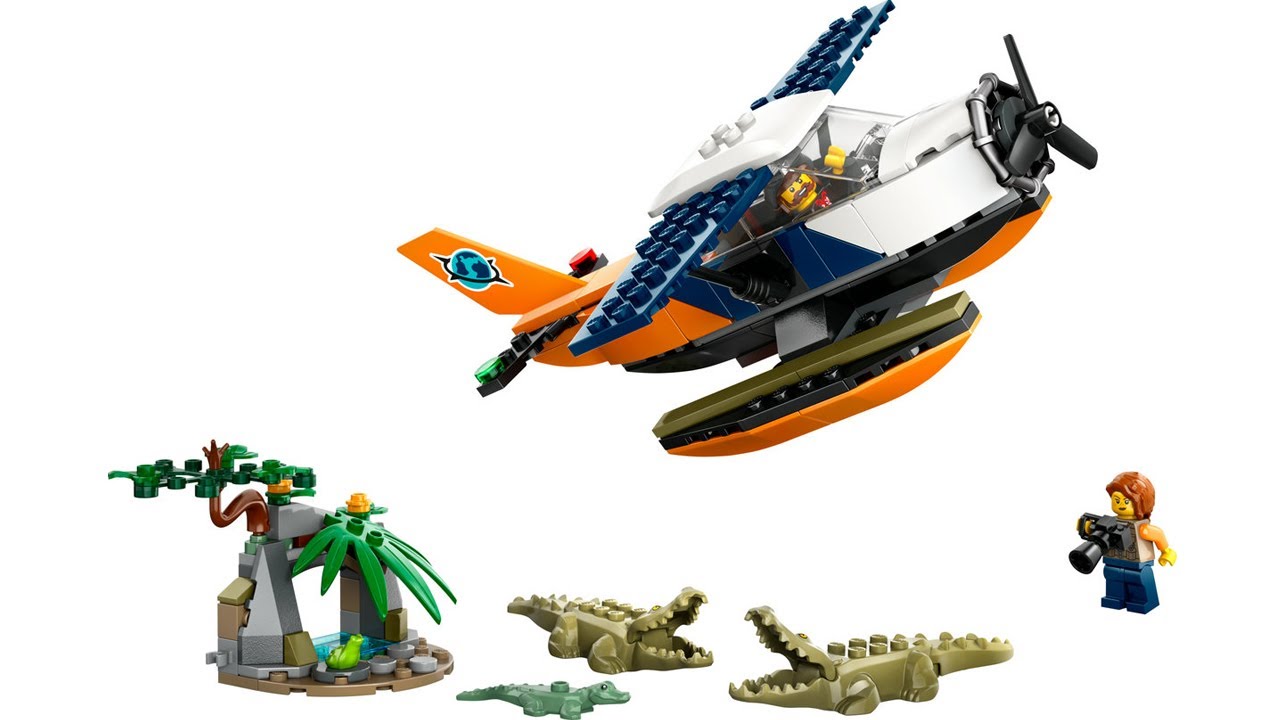 LEGO instructions Jungle Explorer Water Plane 60425 LEGO City
