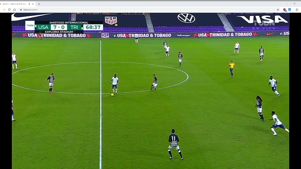 Andrés Perea vs Trinidad and Tobago (USMNT debut)